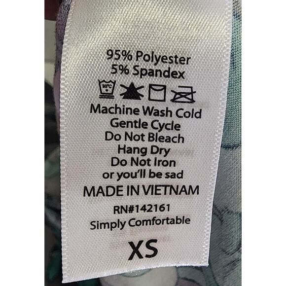 LuLaRoe LLR Disney Collection Donald Duck 3/4 Sleeve Randy Baseball Tee Women XS - Picture 7 of 8